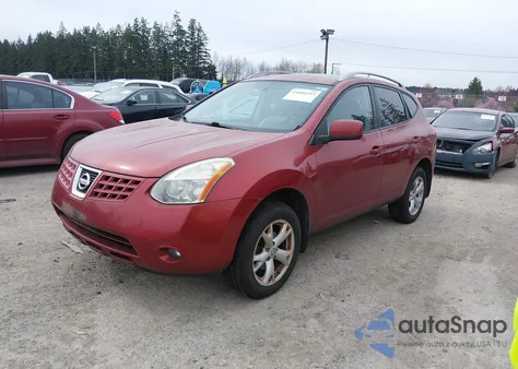 2009 Nissan Rogue Sl из США, поврежденный, VIN JN8AS58V49W166287